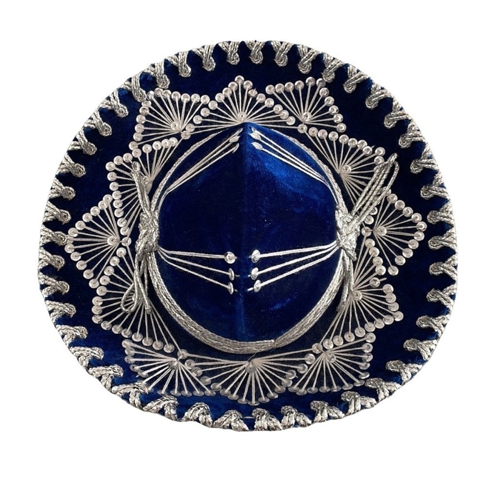 Authentic Vintage Mexican Sombrero by Salazar Yepez